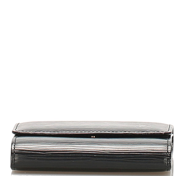ルイ ヴィトン エピ ポルトカルトクレディ M63482 ブラック レザー カードケース メンズ LOUIS VUITTON 中古