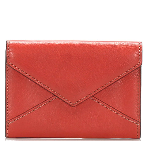 カルティエ レッド 赤 レザー コインケース レディース CARTIER 中古