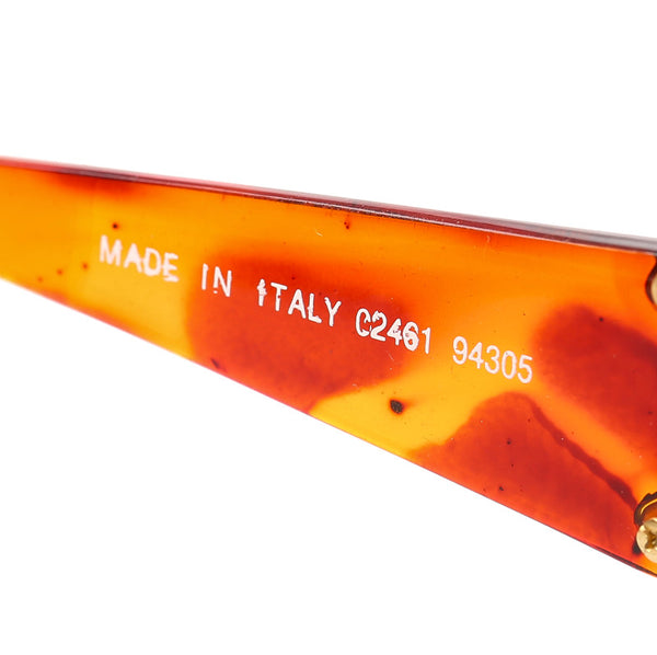 シャネル ココマーク ブラウン 茶 プラスチック サングラス レディース CHANEL 中古