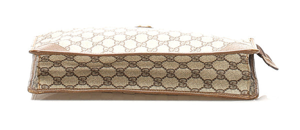 グッチ GGスプリーム 89.01.029 PVC クラッチバッグ レディース GUCCI 中古