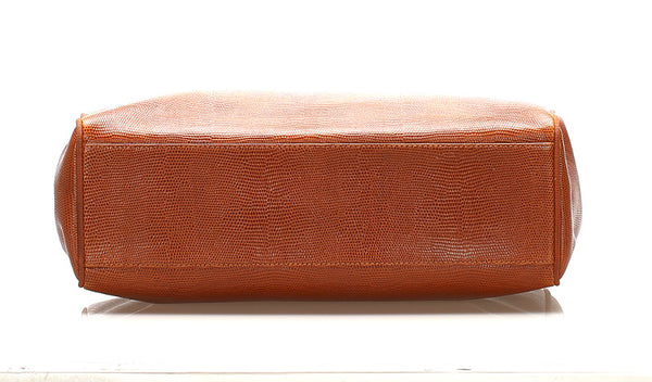 サルヴァトーレフェラガモ ヴァラ BZ-21 2530 ブラウン レザー トートバッグ レディース Salvatore Ferragamo 【中古】