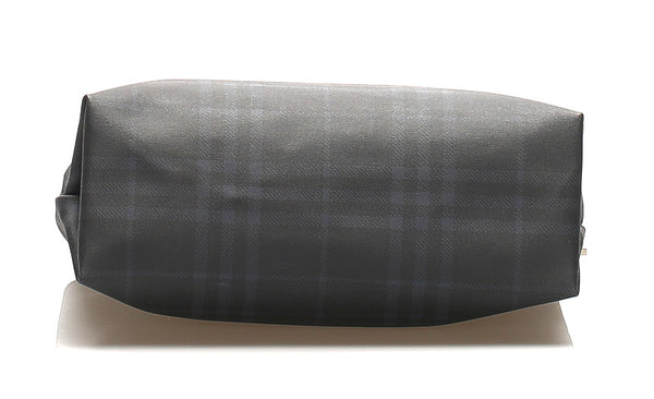 バーバリー ネイビー レザー ハンドバッグ ユニセックス BURBERRY 中古