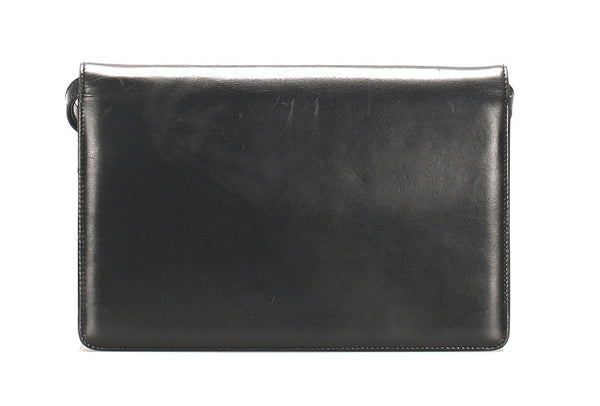 サルヴァトーレフェラガモ M218053 ブラック レザー ハンドバッグ レディース Salvatore Ferragamo 中古