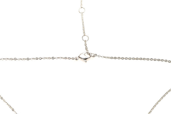 ディオール シルバー メタル 鳥モチーフ ネックレス レディース Dior 中古