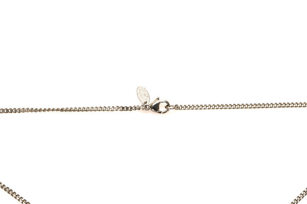 シャネル シルバー メタル ネックレス レディース CHANEL 中古