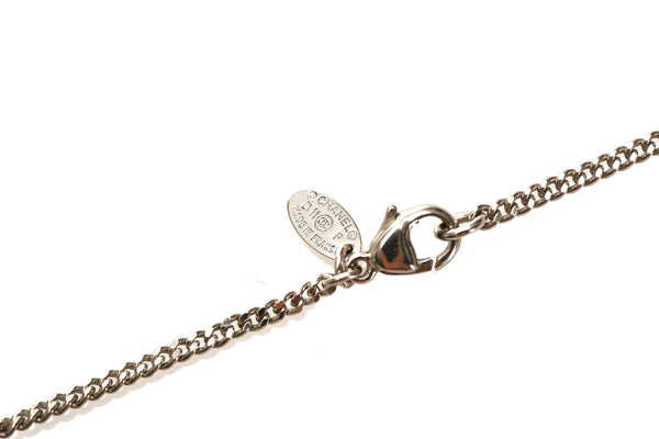 シャネル シルバー メタル ネックレス レディース CHANEL 中古