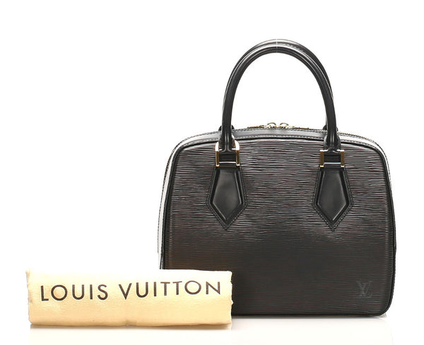 ルイ ヴィトン エピ サブロン M52042 ブラック レザー ハンドバッグ レディース LOUIS VUITTON 中古