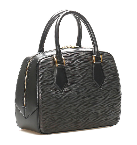 ルイ ヴィトン エピ サブロン M52042 ブラック レザー ハンドバッグ レディース LOUIS VUITTON 中古