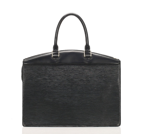 ルイ ヴィトン エピ リヴィエラ M48182 ブラック ノワール レザー ハンドバッグ レディース LOUIS VUITTON 中古