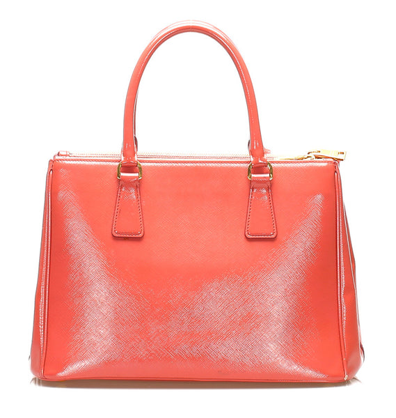 プラダ BN2732 ピンク PVC レザー ハンドバッグ レディース PRADA 中古