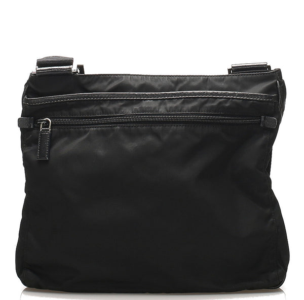 プラダ ブラック 黒 ナイロン ショルダーバッグ レディース PRADA 中古