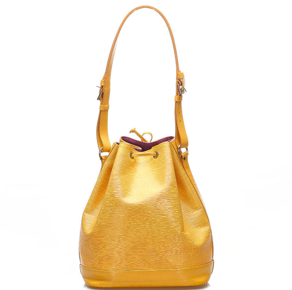 ルイ ヴィトン エピ ノエ M44009 イエロー 黄色 レザー ショルダーバッグ ユニセックス LOUIS VUITTON 中古