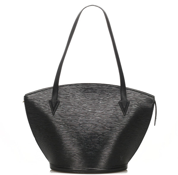 ルイ ヴィトン エピ サンジャック M52272 ブラック 黒 レザー ハンドバッグ レディース LOUIS VUITTON 中古