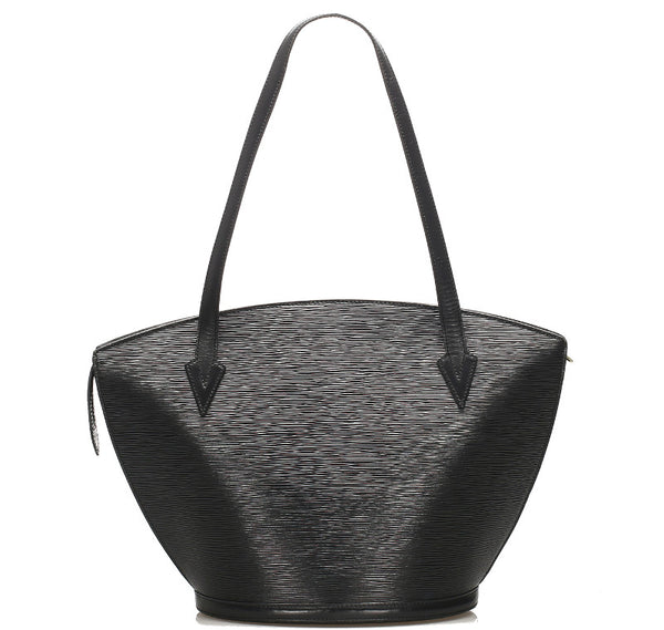 ルイ ヴィトン エピ サンジャック M52272 ブラック 黒 レザー ハンドバッグ レディース LOUIS VUITTON 中古