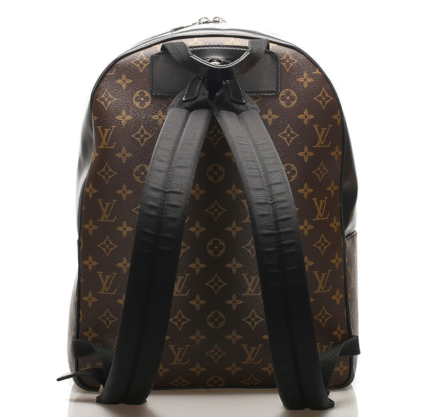 ルイ ヴィトン モノグラム ジョッシュ M41530 ブラウン 茶 PVC レザー リュック・デイパック ユニセックス LOUIS VUITTON 中古