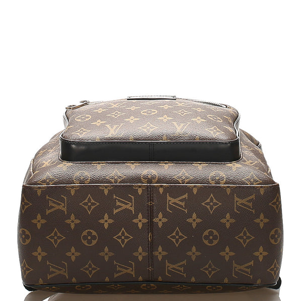 ルイ ヴィトン モノグラム ジョッシュ M41530 ブラウン 茶 PVC レザー リュック・デイパック ユニセックス LOUIS VUITTON 中古