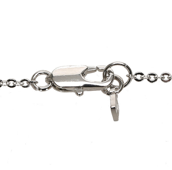 ディオール シルバー メタル ネックレス レディース Dior 中古