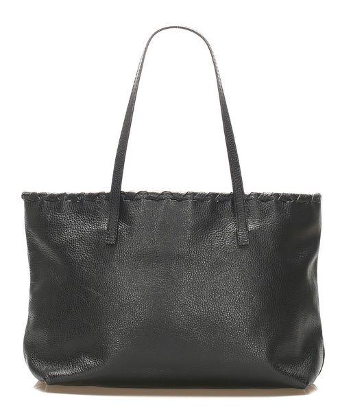 グッチ バンブータッセル 354665 ブラック レザー トートバッグ レディース GUCCI 中古