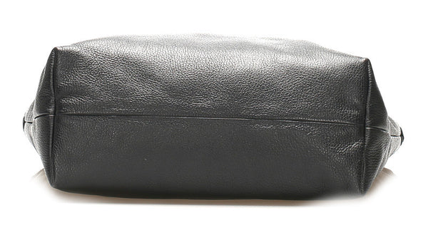 グッチ バンブータッセル 354665 ブラック レザー トートバッグ レディース GUCCI 中古