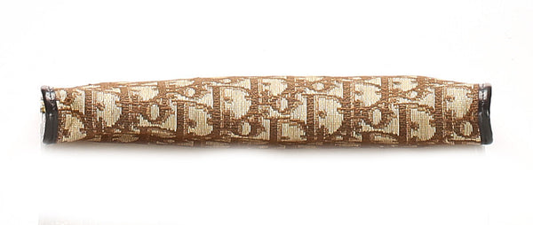 ディオール トロッター ブラウン 茶 キャンバス ポーチ レディース Dior 中古