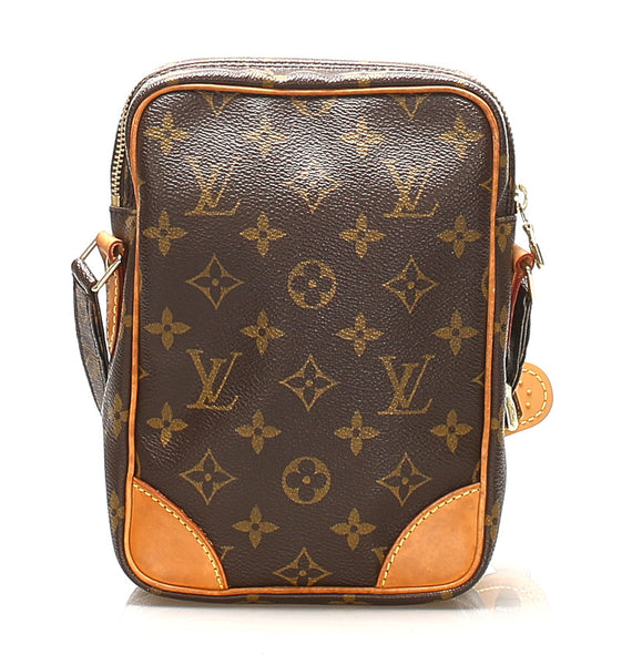 ルイ ヴィトン モノグラム アマゾン M45236 ブラウン PVC レザー 斜め掛け ショルダーバッグ ユニセックス LOUIS VUITTON 中古