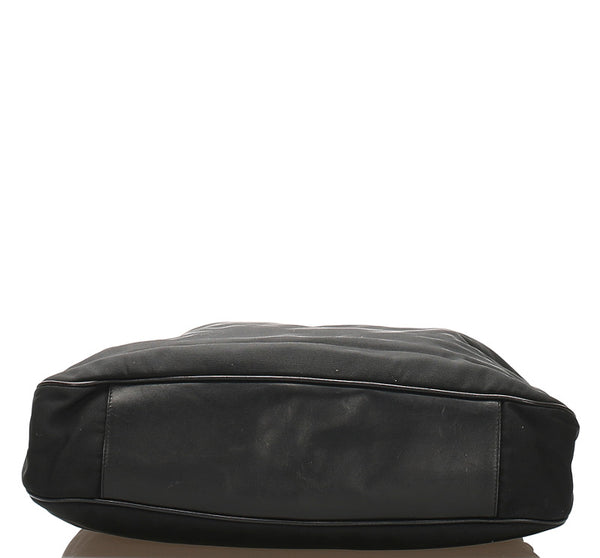 グッチ バンブー 001-1577 ブラック ナイロン レザー ハンドバッグ ショルダーバッグ 2WAY レディース GUCCI 中古