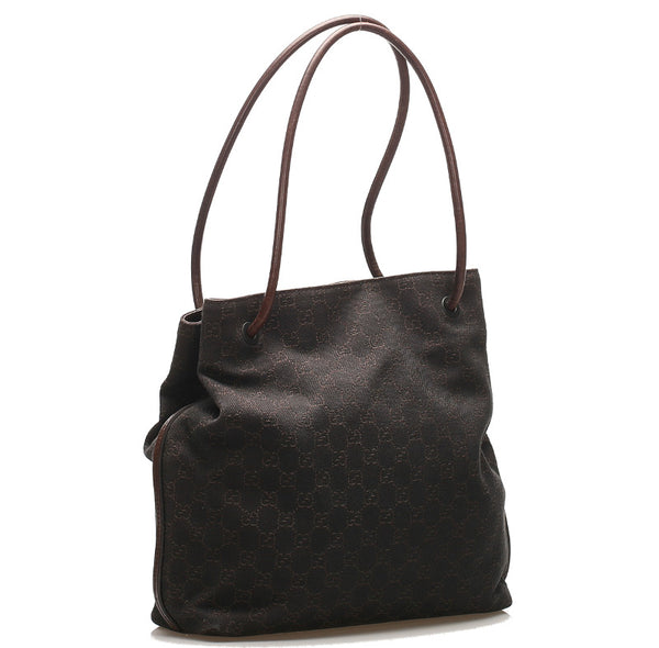 グッチ GGキャンバス 101341  キャンバス ショルダーバッグ レディース GUCCI 中古