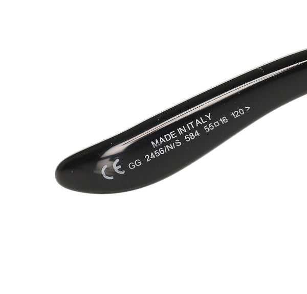 グッチ ブラック プラスチック サングラス レディース GUCCI 中古