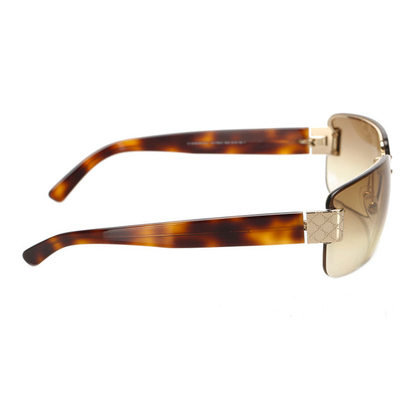 グッチ ブラウン プラスチック サングラス ユニセックス GUCCI 中古