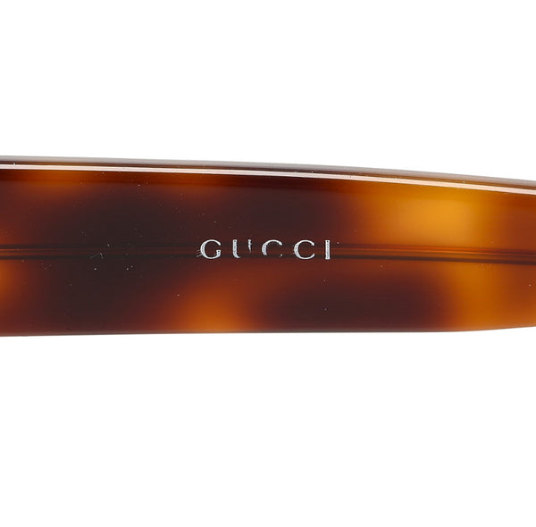 グッチ ブラウン プラスチック サングラス ユニセックス GUCCI 中古