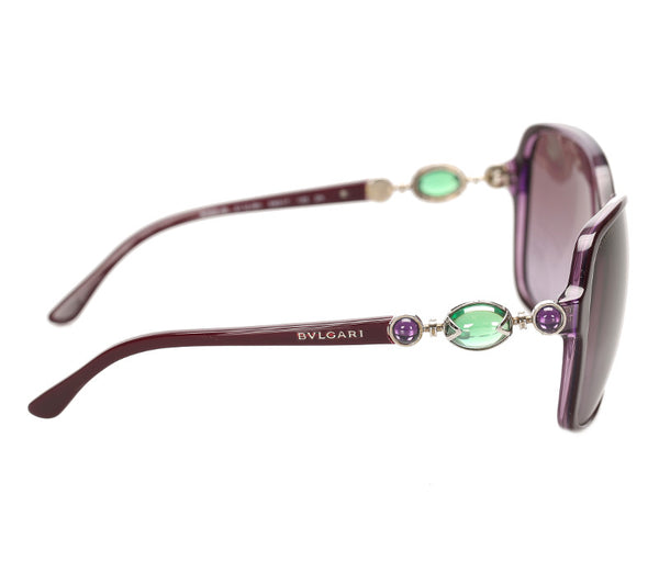 ブルガリ ボルドー プラスチック サングラス ユニセックス BVLGARI 中古