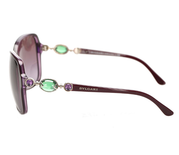 ブルガリ ボルドー プラスチック サングラス ユニセックス BVLGARI 中古