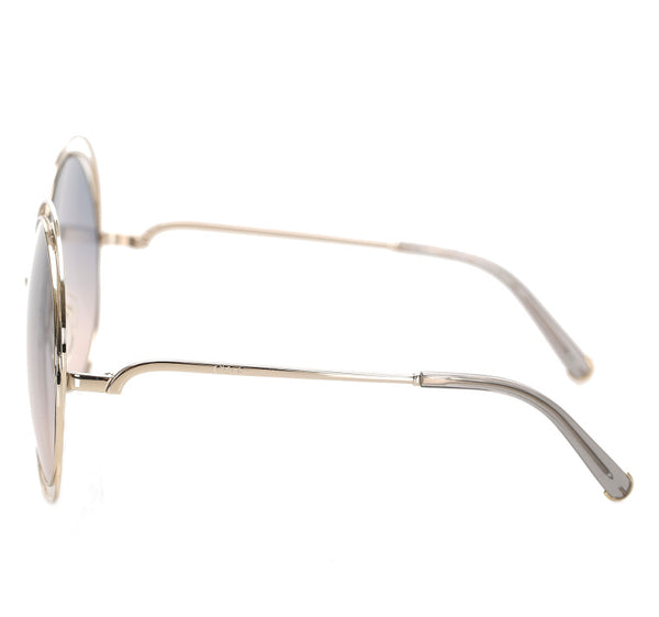 クロエ シルバー メタル サングラス ユニセックス Chloe 中古