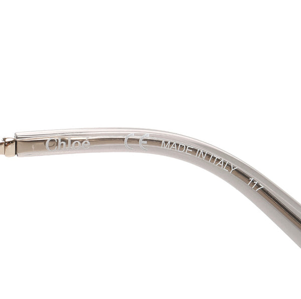 クロエ シルバー メタル サングラス ユニセックス Chloe 中古