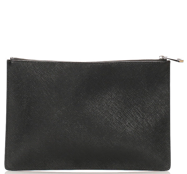 ジバンシー ブラック レザー ハンドバッグ ユニセックス Givenchy 中古