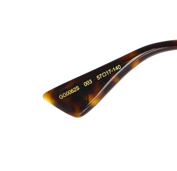 グッチ ゴールド ブラウン メッキ サングラス ユニセックス GUCCI 中古