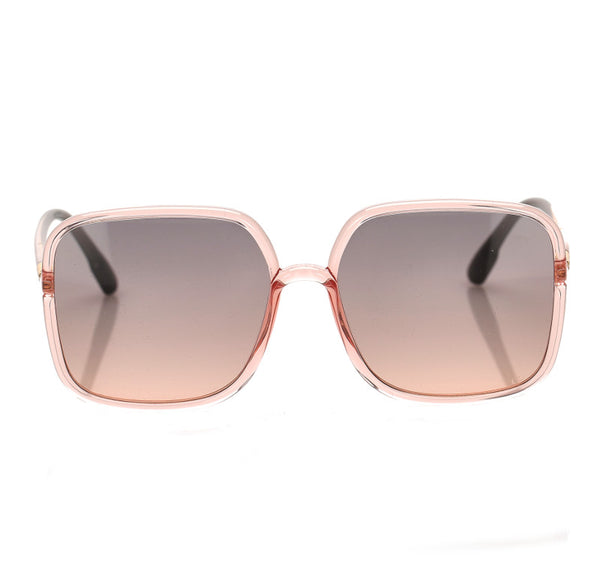 クリスチャンディオール ピンク プラスチック サングラス ユニセックス Christian Dior 中古