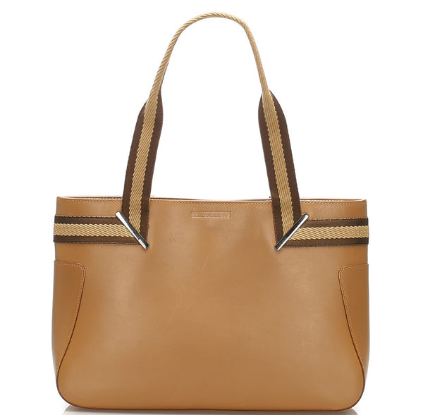 グッチ 002・1135 ベージュ レザー ハンドバッグ レディース GUCCI 中古