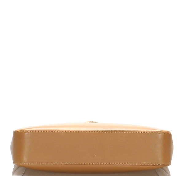 グッチ 002・1135 ベージュ レザー ハンドバッグ レディース GUCCI 中古