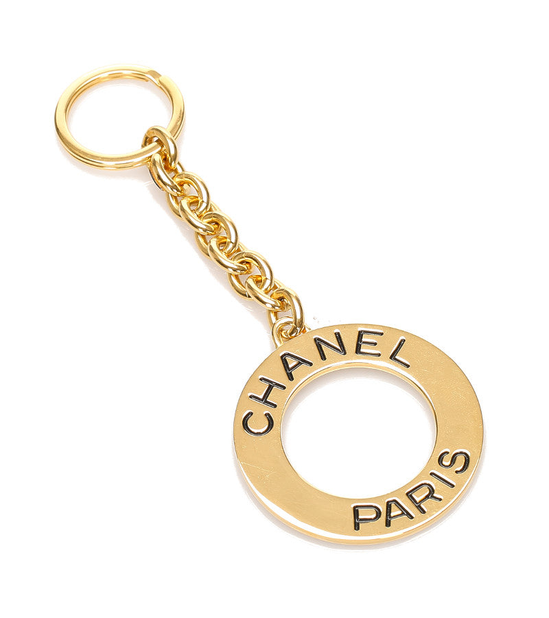 シャネル ゴールド メッキ キーホルダー レディース CHANEL 中古