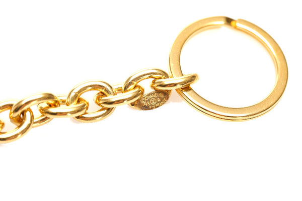 シャネル ゴールド メッキ キーホルダー レディース CHANEL 中古