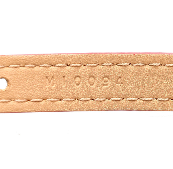 ルイ ヴィトン M91402 レッド パテントレザー ヴェルニ リプルトゥール ブレスレット レディース LOUIS VUITTON 中古