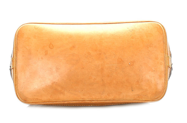 ルイ ヴィトン モノグラム アルマ M51130 ブラウン PVC レザー ハンドバッグ レディース LOUIS VUITTON 中古