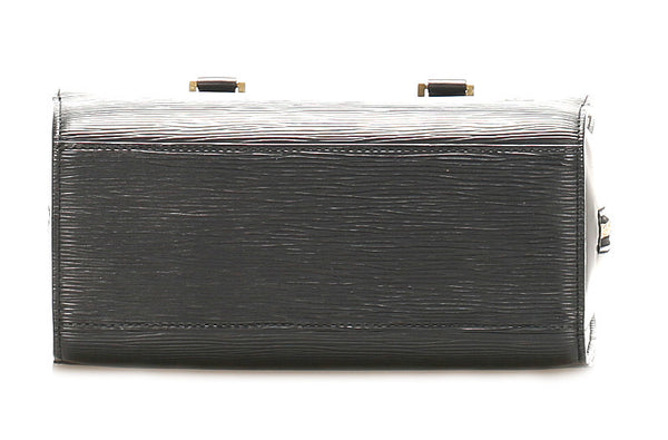 ルイ ヴィトン エピ ポンヌフ M52052 ブラック レザー ハンドバッグ レディース LOUIS VUITTON 中古
