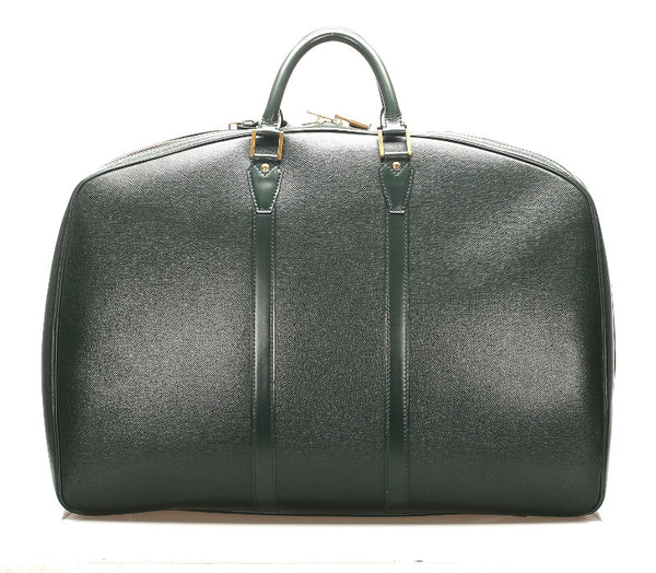 ルイ ヴィトン タイガ エランガアンポッシュ M30104  グリーン レザー ボストンバッグ メンズ LOUIS VUITTON 中古