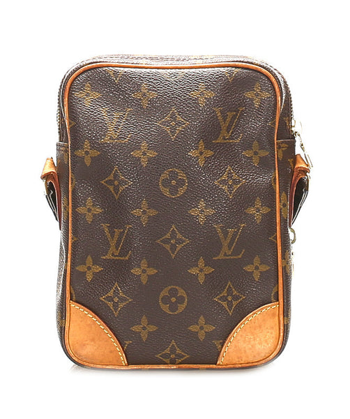 ルイ ヴィトン モノグラム アマゾン M45236 ブラウン PVC レザー 斜め掛け ショルダーバッグ ユニセックス LOUIS VUITTON 中古