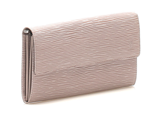 ルイ ヴィトン エピ ポルトフォイユサラ M6359D ベージュ レザー 長財布 レディース LOUIS VUITTON 中古