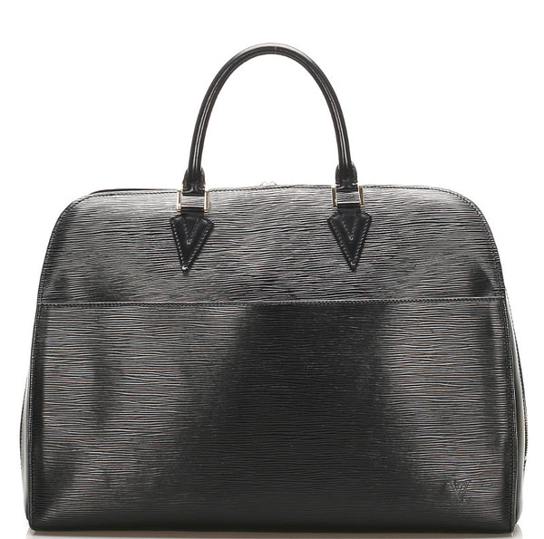 ルイ ヴィトン エピ ソルボンヌ M54512 ブラック レザー ビジネスバッグ メンズ LOUIS VUITTON 中古