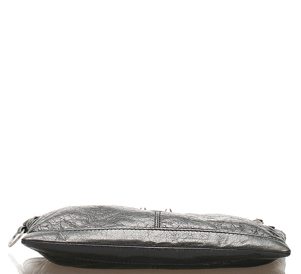 バレンシアガ 273022 ブラック レザー クラッチバッグ ユニセックス BALENCIAGA 中古