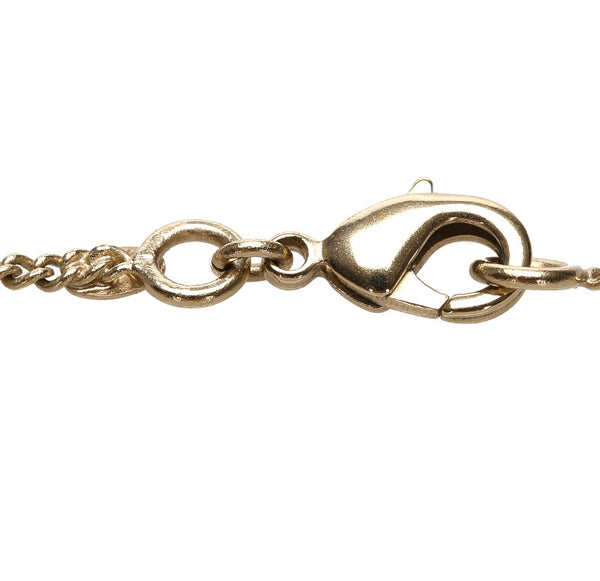 シャネル シルバー メタル ネックレス レディース CHANEL 中古